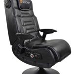 X Rocker, 5139601, Pro Series Pedestal 2.1 Video Gaming Chair, Black