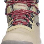 Columbia womens Newton Ridge Lightweight Waterproof Shoe Hiking Boot, Beach/Marsala Red, 7.5 US
