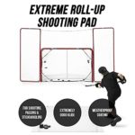 Better Hockey Portable Roll-Up Shooting Pad – Feels Like Real Ice, for Passing Stickhandling and One Timers, Large 4.5 Foot x 10 Foot Size