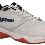 Python Men’s Deluxe Indoor (Mid) Racquetball Shoe (Non-Marking) 11.5 (D) US White