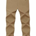 TBMPOY Men’s Windproof Athletic Pants for Outdoor and Multi Sports Hiking Breathable Pants(03 Thin Khaki,us M)