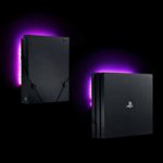 USB LED Light Strip by FLOATING GRIP – Mood Lighting Accent & Gamer Decor for Video Gaming Consoles & Game Rooms – Adhesive Strips, Easy Installation & Removal (0.5 Meter, Pink)