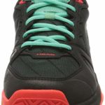 HEAD Men’s Revolt Indoor Court Shoe (Black/Teal, 10)