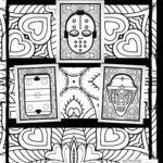 Ice Hockey Colouring Book For Kids Age 6+ Years: Children Pattern Coloring Book About Ice Hockey Sport, Colour Cool Helmet, Puck, Ice Skates, and More