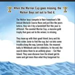 The Warrior Cup: The Walker Boys Adventure Series 2 (A Laugh Unit It Hurts book for Boys and Girls age 6-10)