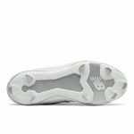 New Balance Women’s Fresh Foam Velo V2 Metal Softball Shoe, White/White, 9.5