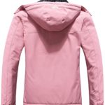 Women’s Mountain Waterproof Ski Jacket Windproof Rain Windbreaker Winter Warm Hooded Snow Coat