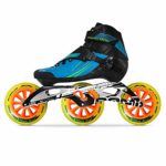 Bont 125mm Semi Race Inline Skates – Inline Speed Skating Racing – Roller Blades – 3 Wheel Skates – Youth – Boys – Girls – for Men – for Women Easy to do a powerslide (Black/9)