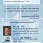 The Mental Game of Lacrosse: Competing One Play at a Time