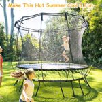 Trampoline Sprinkler for Kids – Outdoor Trampoline Water Sprinkler for Kids and Adults, Trampoline Accessories Sprinkler 39ft Long for Water Play, Games, and Summer Fun in Yards