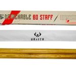 Collapsible Staff. Tactical Training Staff for Martial Arts. Real Wooden Bo Made from Oak Hardwood. (48 Inches)