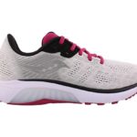 Saucony Women’s Guide 14 Running Shoe, Alloy/Cherry, 8.5