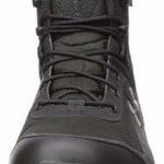 Under Armour Men’s Valsetz RTS 1.5 Waterproof Military and Tactical Boot, Black (001)/Black, 13