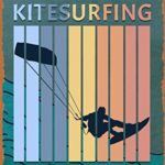 Ysirseu Kitesurfing Vintage Poster Metal Tin Sign 8 x 12 in Kitesurfing Vintage Poster Man Cave Decorative