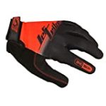 Jet Ski PWC Gloves | Jettribe GP-30 Pixel Series | Thin Breathable Full Finger | Men Women Youth | Recreation Water Sport Accessories (Red/Black, 2XL)