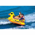 WOW World of Watersports Double Ducky 19-1050, 1 to 2 Person Towable, Front and Back Tow Points