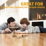 Hook and Ring Game Handmade Wooden Toss Game for and Adults