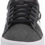 adidas Men’s Daily 3.0 Skate Shoe, Core Black/Cloud White/Core Black, 10