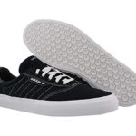 adidas Men’s Skateboarding 3MC Shoes (Core Black/White/White), Size 11 M US