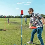 Outdoor Game Set, Flying Disc Game Set for Family Adults and Kids, Disc Toss Game for Beach,Lawn, Park or Backyard