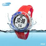 Digital Multifunction Sports Wrist Watch – Waterproof Smart Fit Classic Men Women Water Sport Swimming Fitness Gear Tracker w/ Chronograph, Countdown, Dual Time, Diving Mode – Pyle PSNKW30BK (Black)