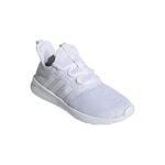 adidas Women’s Cloudfoam Pure-2.0 Running Shoes, White/White/Grey, 8.5