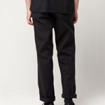 Dickies mens Flex Work Slim Straight Fit Pants, Black, 30W x 32L US