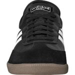 adidas Men’s Samba Classic Soccer Shoe,Black/Running White,9.5 M US