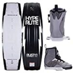Hyperlite Rusty Pro Mens Wakeboard 146 W/Ultra Bindings White/Black (12)