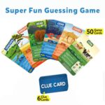 Skillmatics Card Game : Guess in 10 Animal Planet | Gifts for 6 Year Olds and Up | Quick Game of Smart Questions | Super Fun for Travel & Family Game Night