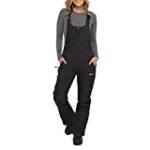 Arctix Women’s Essential Insulated Bib Overalls, Black, 4X