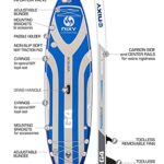 NIXY Venice Inflatable Stand Up Paddle Board- Premium Cruiser SUP, Durable & Lightweight 10?6? x 34? x 6? iSUP, Travel Bag, Carbon Hybrid Paddle, Hand Pump, Leash & More