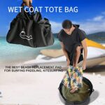 TOTTPED Surf Change Pad Diving Change Pad Surf Change PAD Durable Waterproof Foldable SURF Accessory Handle Waterproof Swim Change Pocket?Green?