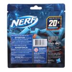 Nerf Elite 2.0 20-Dart Refill Pack,, Christmas Stocking Stuffers – 20 Official Nerf Elite 2.0 Foam Darts – Compatible with All Nerf Blasters That Use Elite Darts