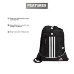 adidas Alliance II Sackpack, Black, One Size