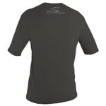 O’Neill Men’s Basic Skins UPF 50+ Short Sleeve Sun Shirt, Midnight Oil, X-Large