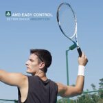 OPPUM 27″ Pro Tennis Rackets -2PCS, for Adult Women and Men Student Professional Training Tennis Racquets and Beginners Rackets. (2PCS (White Blue+White Purple))