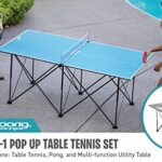 Ping Pong 6′ Pop Up Table Tennis