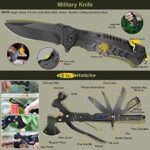 Survival Kits, Gifts for Christmas Men Dad Husband, 29 in 1 Survival Gear and Equipment Practical Camping Accessories, Emergency Survival Kit for Camping Hiking Fishing Adventure