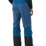 Amazon Essentials Men’s Waterproof Insulated Ski Pant, Teal Blue, Color Block, Medium
