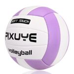 Volleyballs Official Size 5,Soft Outdoor Volleyball for Kids Youth Adults Indoor Park Beach Games Play(Gift for Beginners)