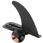 VGEBY Paddle Board Fins Replacement, Aqua Paddle Fin Windsurfing Fin PVC Surfboard Long Board Center Fin PVC Fin Glue On Swimming Supplies Paddle Board Fins Replacement