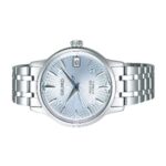 SEIKO PRESAGE Automatic Ladies Cocktail ‘Sky Diving’ Blue Dial Steel Watch SRP841J1