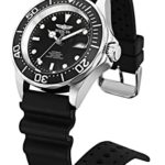Invicta Men’s Pro Diver Automatic Watch with Polyurethane Strap, Black (Model: 9110)