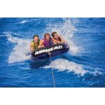 Airhead Super Slice, 1-3 Rider Towable Tube for Boating