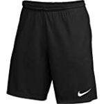 Nike Men’s Soccer Park III Shorts (Medium) Black