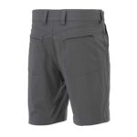 Huk Men’s Standard Next Level Quick-Drying Performance Fishing Shorts, Charcoal-10.5″, Large