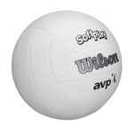 WILSON AVP Soft Play Volleyball – Official Size, White