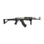 Realstic DE Airsoft AK-47 AEG Rifle Side Folding Stock with Battery & Charger, Black