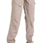 Singbring Women’s Athletic Hiking Cargo Joggers Pants Outdoor Workout Lightweight Quick Dry UPF 50 Zipper Pockets (Khaki88-M)